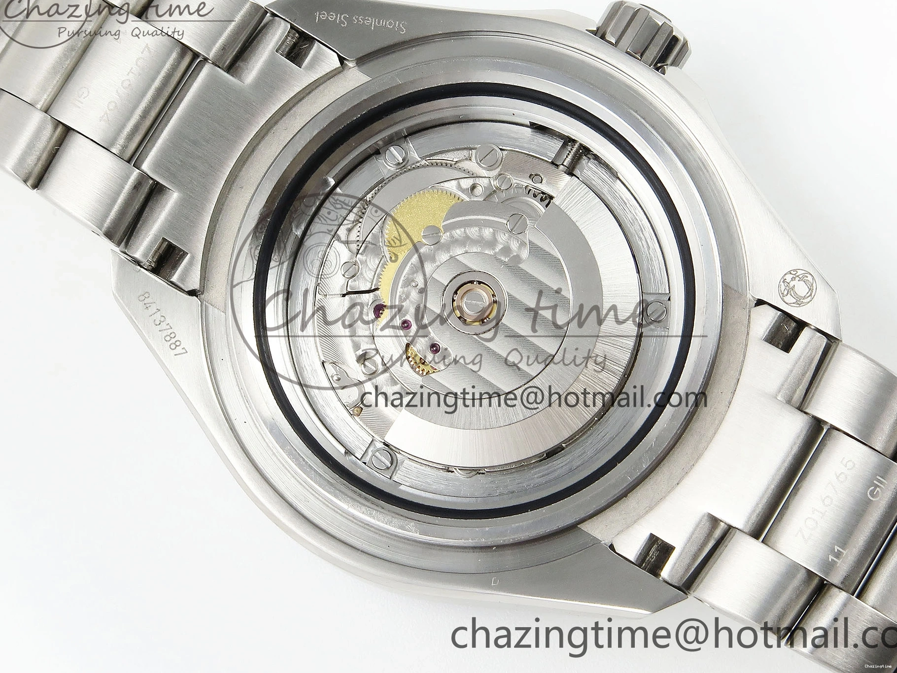 0305 Efficient SEAMASTER PLANET OCEAN 6000M ULTRA DEEP 45.5MM SS TF 1:1 BEST EDITION WHITE DIAL BLUE BEZEL ON SS BRACELET A 7759